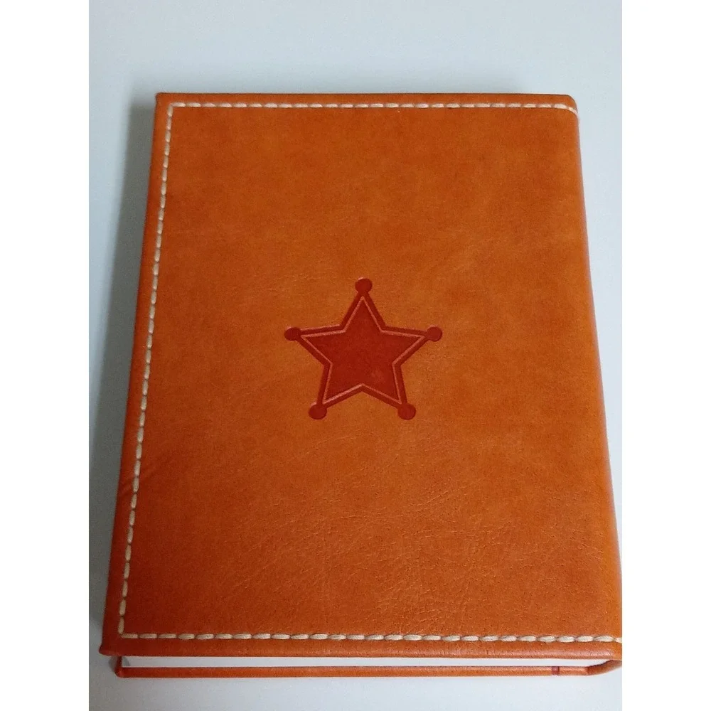 Disney Pixar Toy Story Woody Embossed Faux Leather Stitched Journal/Book